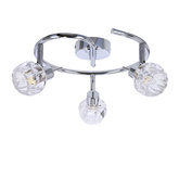 Spiraldeckenleuchte 3X40W G9 Chrom BOMBOLA 98-70326