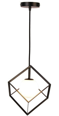 Lampe suspendue noir et or 15cm Weert Ledea 50101045