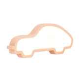 lampa de masa auto pentru un copil led iq kids roz