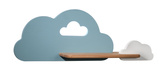5W LED wall lamp for a child blue and white cloud with a shelf Cloud 21-33567