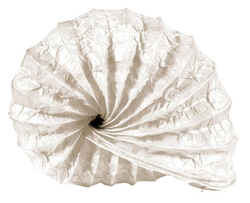 Nachttischlampe aus Papier, weiß, 40 W, Schnecke, Candellux 41-89864