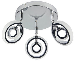 Plafonnier plafond 3X6W LED chrome 3000K CELT 98-62024
