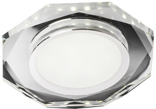 Plafonnier LED octogonal blanc SSP-24 2263922