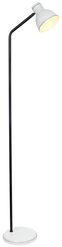 Lampadaire réglable simple noir et blanc Zumba Candellux 51-72092