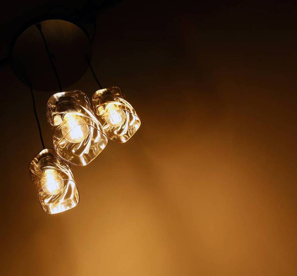 Hängelampe schwarz/Bernstein 3xE27 Felis 33-00217