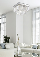 Plafoniera LED cromata Carmina 98-44716