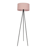 SHANTI floor lamp black 1x40W E27 light heather shade 5138715