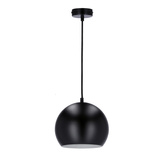 Suspension noire E27 métal / bois Flen Ledea 50101263