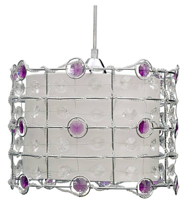 Plafoniera suspendata 1X40W E27 violet SENECA 31-02976