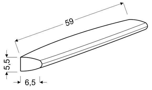 Badezimmerwandleuchte weiße LED-Lampe 10W 4000K Lena Candellux 21-69788