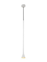 Lampa wisząca biała długa Tucson Ledea 50101243