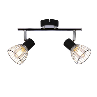 Lampa de perete candellux modo 92-61522 e14 negru+crom