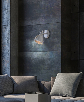 Wall lamp Candellux sconce Crodo 91-71101 E14 grey