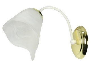 Bella Wall Lamp 1X40W E14 White/Gold