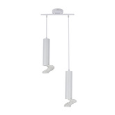 Lampe tube suspendue 100cm blanc 2xGU10 32-78636