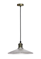 Suspension en verre Chester 21cm Ledea 50101271