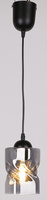 Black/smoke glass pendant lamp Felis 31-00118