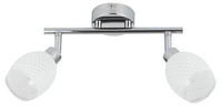 Ceiling lamp 2xG9 37cm GERNET 92-08787 chrome