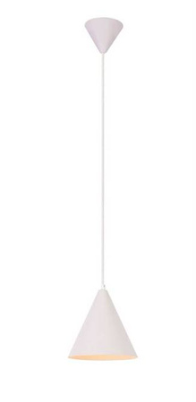 Hanging lamp white E27 cone Voss Ledea 50101178