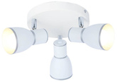 Plafonnier candellux fido 98-63397 plafond e14 blanc + chrome