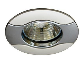 Plafonnier candellux so-04 ch/ps mr16 chrome/argent perlé luminaire fixe