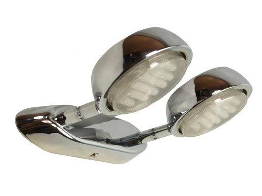 Doppelte Chrom-Wandleuchte Vision 92-31221