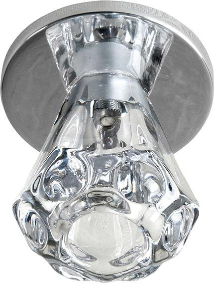 Ceiling luminaire candellux sk-32 ch g4 chrome cover ceiling. fixed crystal 20w g4 funnel