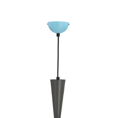 Suspension bleu/gris E27 Visby Ledea 50101167