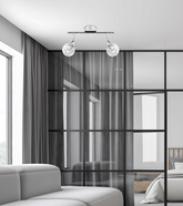 LED-Deckenleuchte SMD Bolo Chrom 92-67586