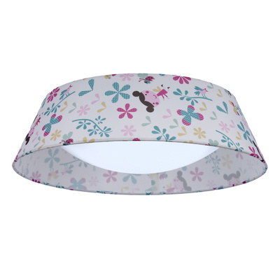 Lampa Sufitowa Candellux Girl 14-62994 Plafon 16W Led 6500K Z Abażurem