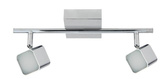Wandleuchte Chrom 2X4W LED-Streifen FORMA 92-62055