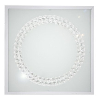 Candellux Lux 10-60648 Plafonnier 16W Led 6500K Blanc Grand Anneau
