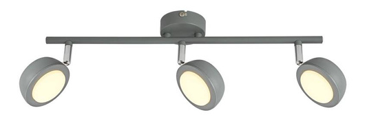 Lampa de perete Candellux mild 93-66541 banda led gri 3000K