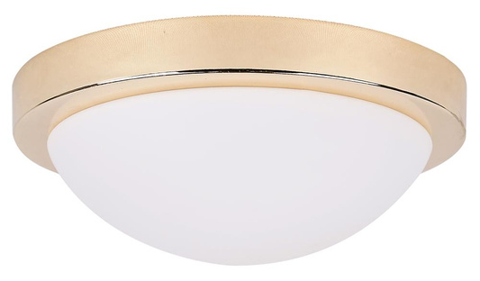 Plafoniera din sticla aurie IP44 Plafoniera 60W E27 Roda Candellux 11-81926