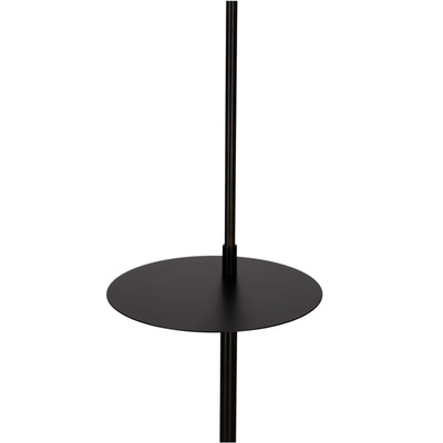 Floor lamp black and green shelf Viper 51-00040