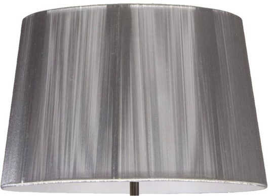 Silberner Lampenschirm 35x22cm für Gillenia 77-23384 Stehleuchte