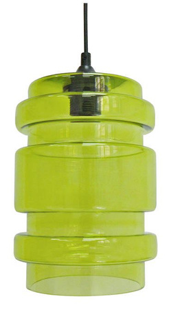 Hängende Deckenleuchte Glas grün 60W E27 Decorado Candellux 31-36650-Z