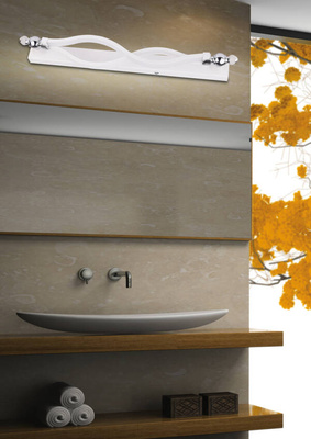 Kinkiet łazienkowy biały regulowany LED 12W 4000K Esse Candellux 22-73389