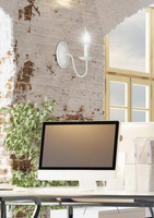 Wandleuchte 1X40W E14 Creme BELLAGIO 21-96480