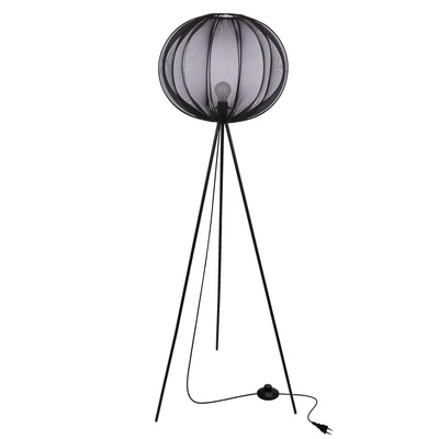 MELLOW lampă de podea neagră 1x40W E27 abajur 52 sferă neagră 51-41944