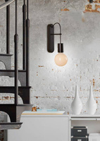 Wall lamp black matt metal frame Alto 21-70890