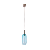 Suspension en verre bleu LED 6W Fiuggi Ledea 50133213