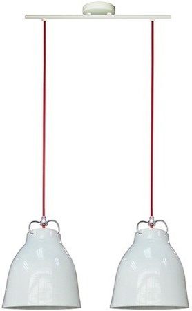 Plafonnier suspendu candellux pensilvania 32-35813 e27 blanc