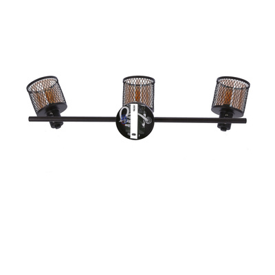 Plafonnier café or abat-jour ambre 3xE14 Canabera Candellux 93-82541