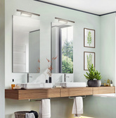 Aplic aplic 7W LED tub triunghiular cu comutator satinat FORTE 20-27023