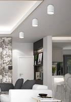 Ceiling lamp white luminaire eyelet LED 12W Tube Candellux 2275918