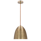 Hanging ceiling lamp candellux sphinx 31-43306 cone e27 openwork patina