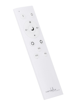 Plafonnier LED blanc 48,5 cm luminosité couleur variable + télécommande 14-75239