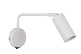 Applique mobile blanche avec interrupteur 1xGU10 Tina 21-76823