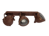 Plafoniera cu bandă rugină 3x40W GU10 Frodo Candellux 93-71088